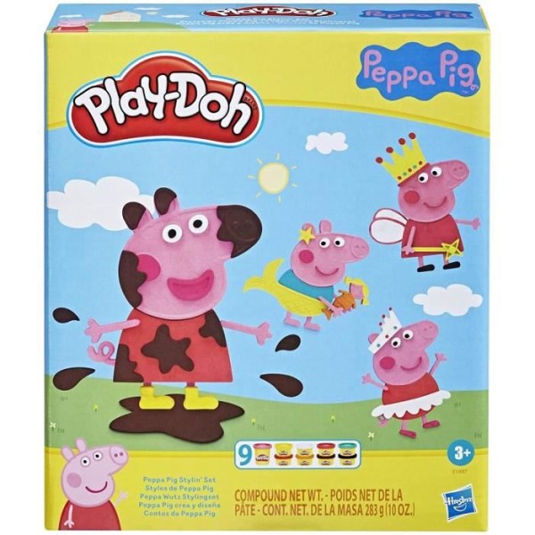 Play-Doh - Modeling Clay - Peppa Pig Styles