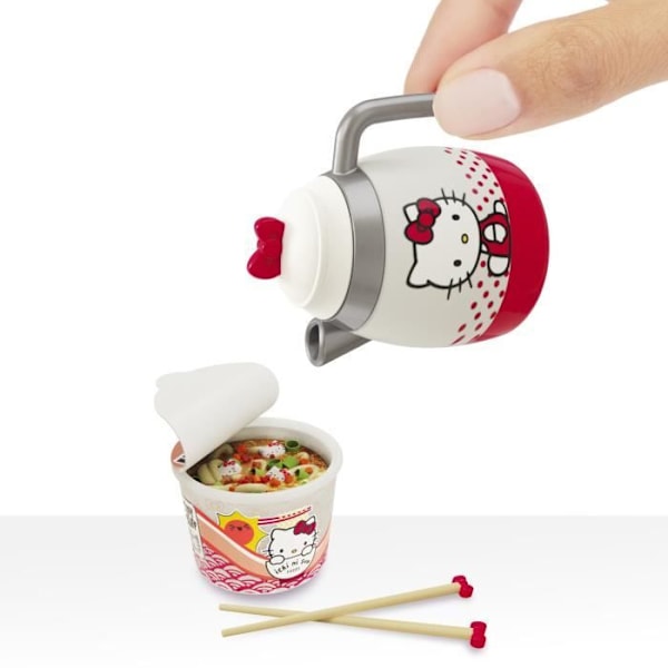 MGA Miniverse - Hello Kitty - Kreativt spel - Drycker eller mat - Kreativa och dekorativa kåda fritidsaktiviteter - Ej ätbar - 8 år