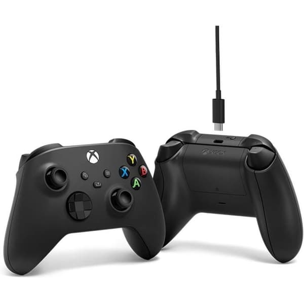 Xbox trådlös handkontroll + USB-C-kabel  svart