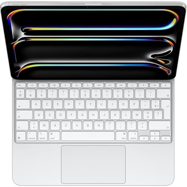 Apple Magic Keyboard tablettangentbord för iPad Pro 13 tum (M4) - Franska - Vit
