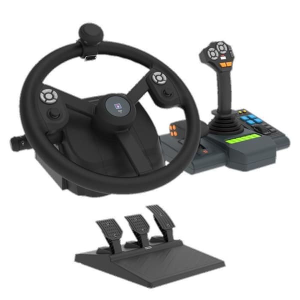 Farmsimuleringsratt - HORI - PC - 340 mm - 900° rotation - 76 knappar