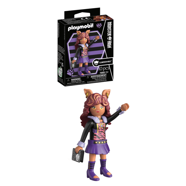 PLAYMOBIL 71993 Monster High Clawdeen Wolf, 4 år