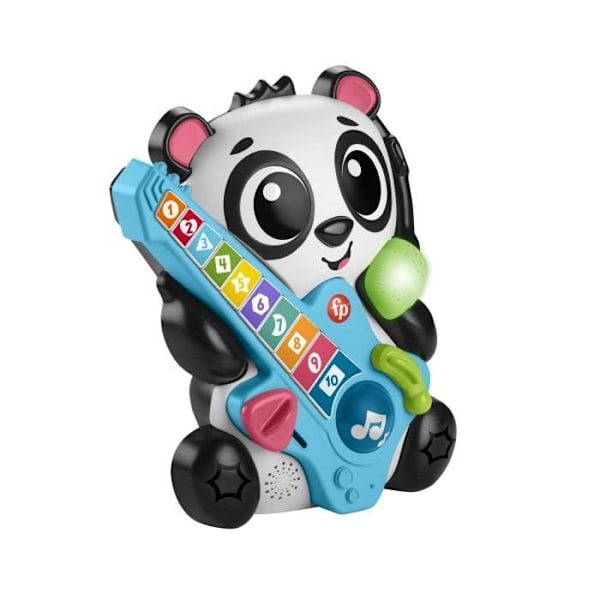 Fisher-Price-Link Squad Pandafigurer-Musikalisk aktivitetsleksak HYK95