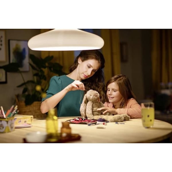 PHILIPS LED Classic 60W Standard E27 Varmvit Ej dimbar Set med 2