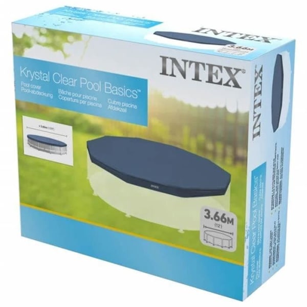 INTEX Skyddskåpa för rund pool 3,66m