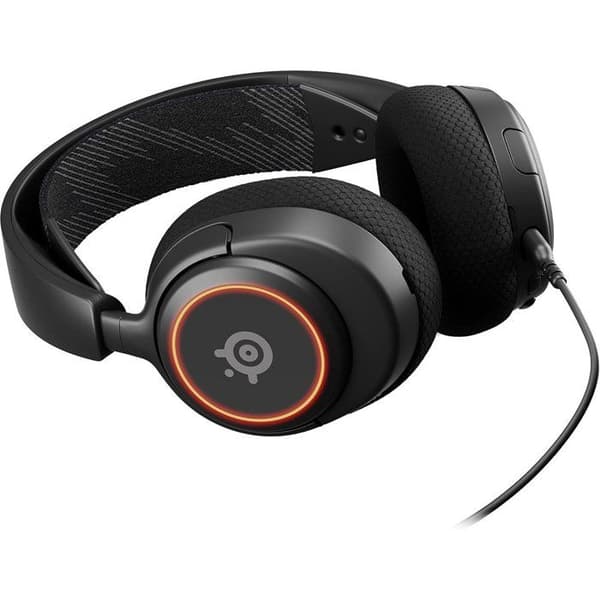 Gaming Headset - STEELSERIES - Arctis Nova 3 - Kabelansluten - Multiplattform - Svart