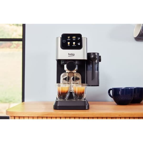 Manuell espressomaskin - BEKO - CEP5304X - 1628 W - 1,1 L - Silver