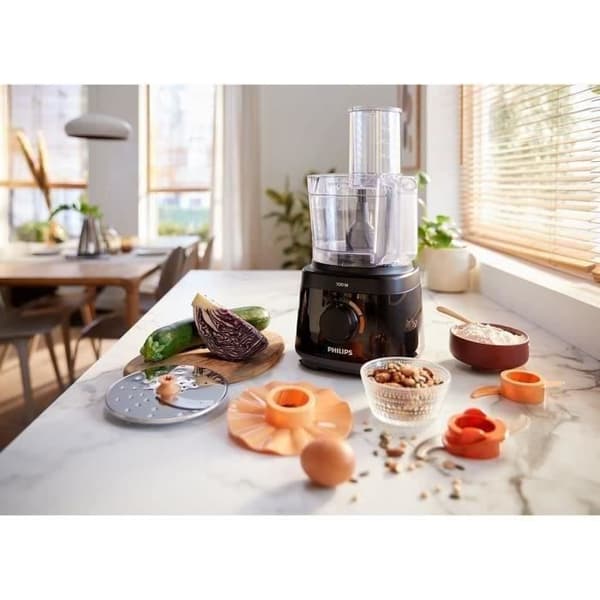 Multifunktionsrobot - PHILIPS - HR7320/00 - 700 W - 19 funktioner - 1,5 L - Vit