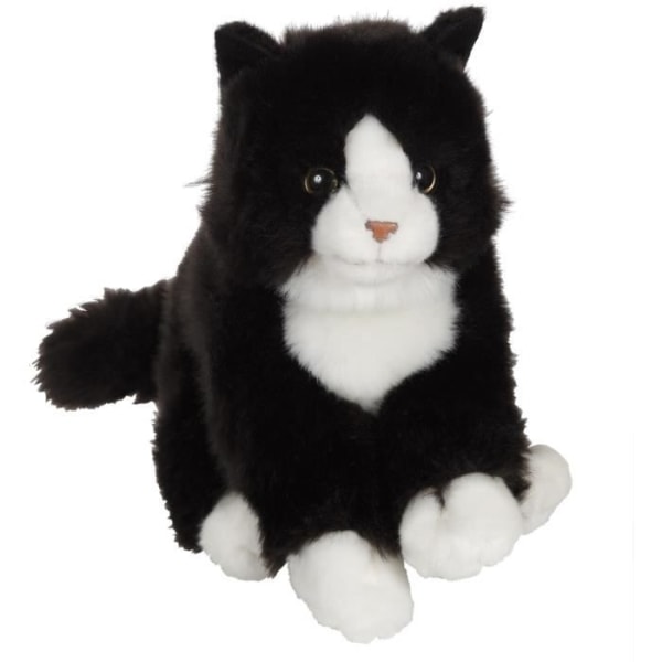 Plysch - Gipsy Toys - Mimiz Cat - 28cm - Svart/Vit