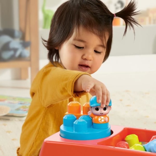 Mega Bloks - Tourni Wagon - Construction Toy - 1st Age - 12 månader och +
