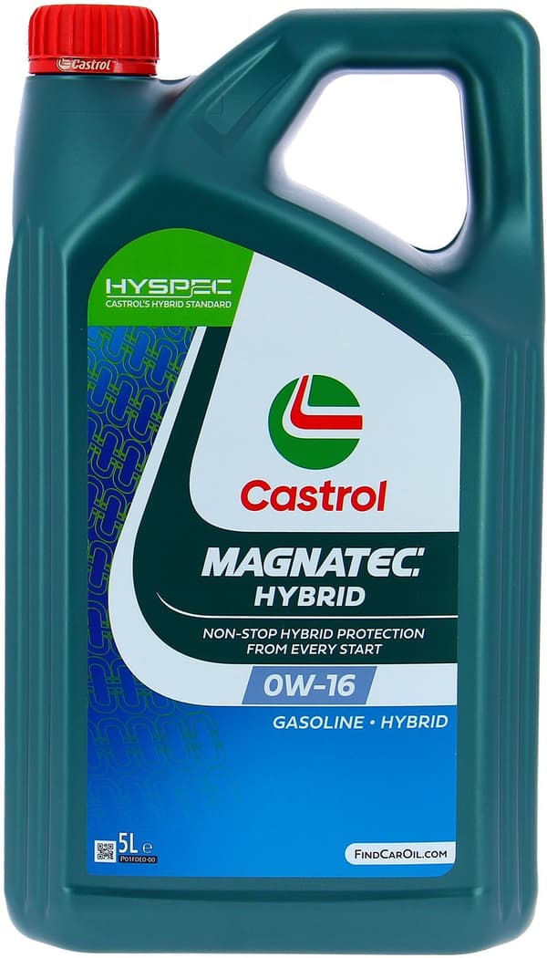 Motorolja - CASTROL - Magnatec Hybrid 0W-16 - 5L
