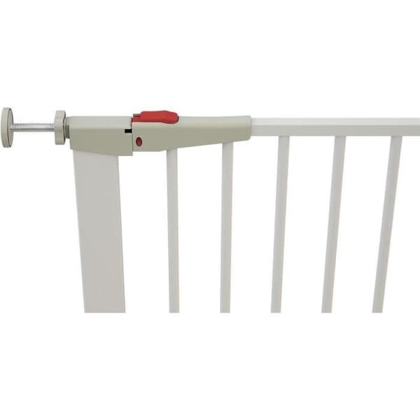 Säkerhetsbarriär - 72,5 till 79,5 cm - WEBABY - MOBI - Vit