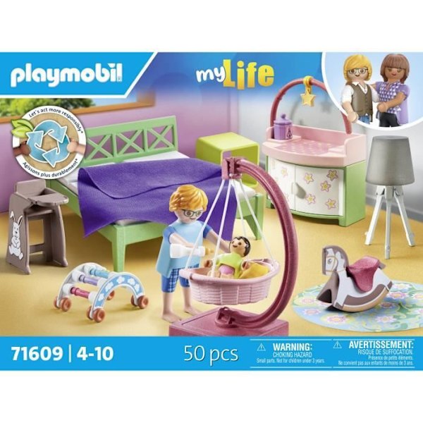 PLAYMOBIL - 71609 - Föräldras sovrum