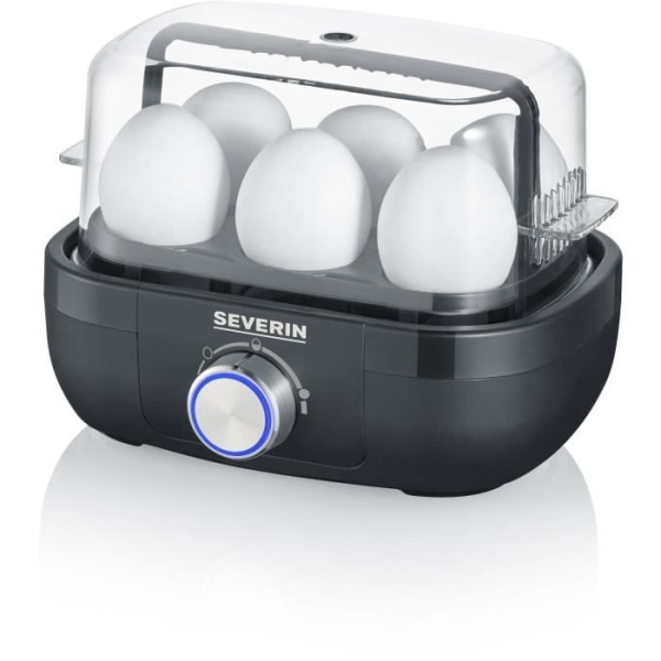 SEVERIN EK3166 Äggkokare för 1 till 6 ägg - 420 W - Svart