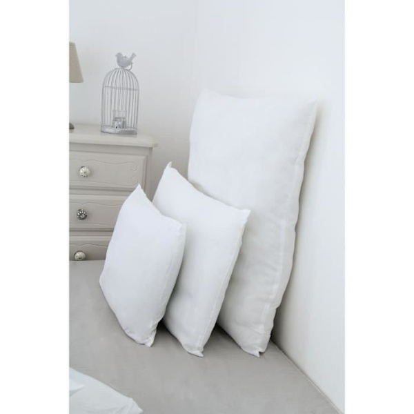 SOFT NID Mikrofiberkudde 40x60 cm - Vit