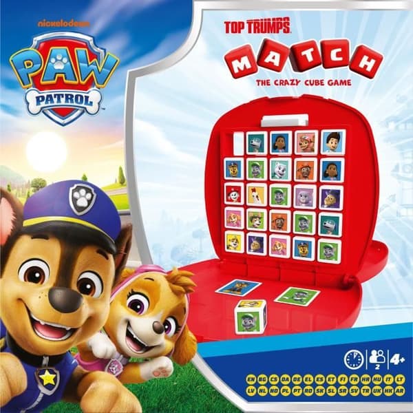 Match - Brädspel - VINNANDE TRÄKSPEL - Paw Patrol 2025