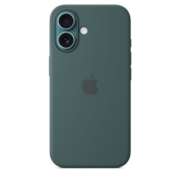 APPLE iPhone 16 - Silikonfodral med MagSafe - Lake Green