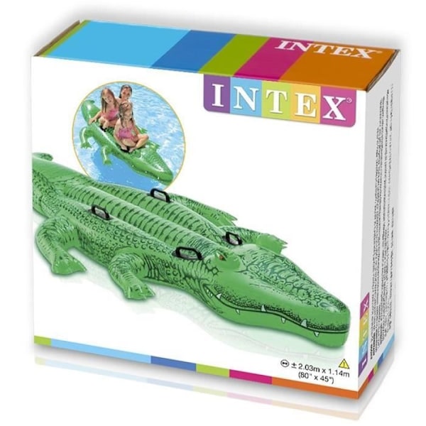 INTEX Stor ridkrokodil