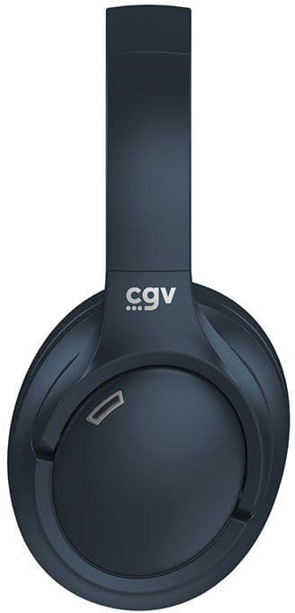Bluetooth-hörlurar - CGV - SonicVibe ANC - Aktiv brusreducering - Inbyggd mikrofon - Anpassningsbar equalizer - Blå