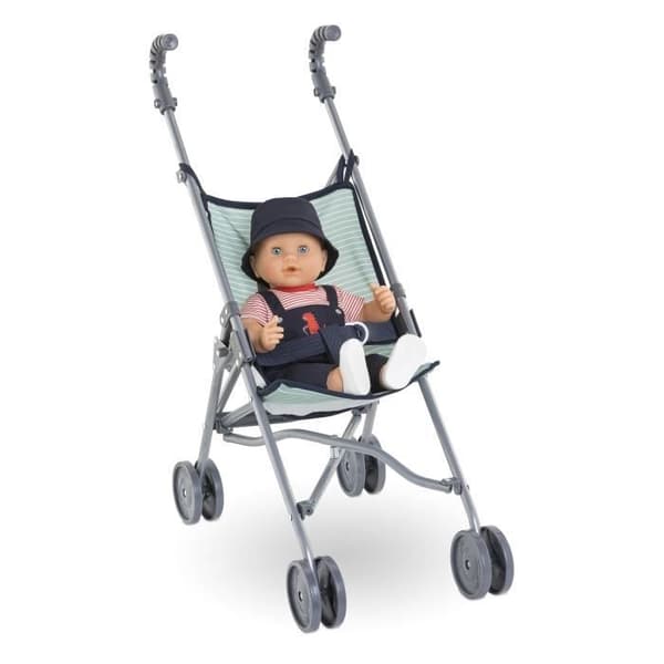 Paraplyvagn - COROLLE - Sage - Lätt - Hopfällbar - För 36/52 cm bebisar