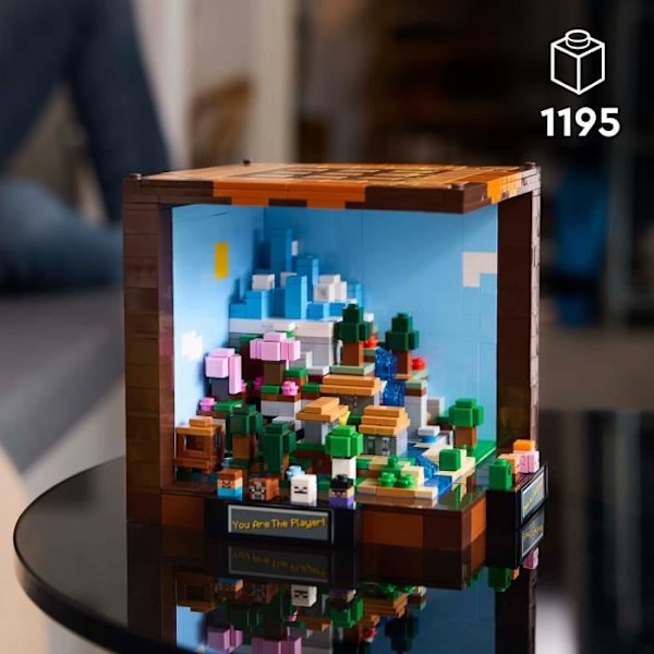 LEGO Minecraft 21265 Arbetsbänken - Bygg- och utforskningsset - Present för vuxna