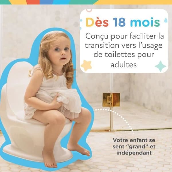 Mini toalettpott - NUBY - Dr. Talbot's - Min riktiga potta