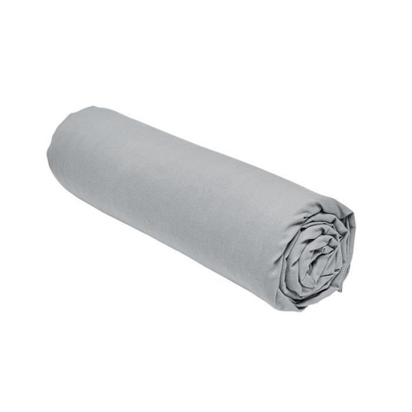 Drap Cover Teday Essential - 140 x 200+30 cm - 2 personer - 100% uni bomull - stål