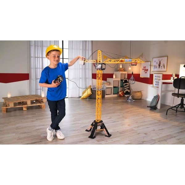 DICKIE - Trådstyrd kran 120 cm gul