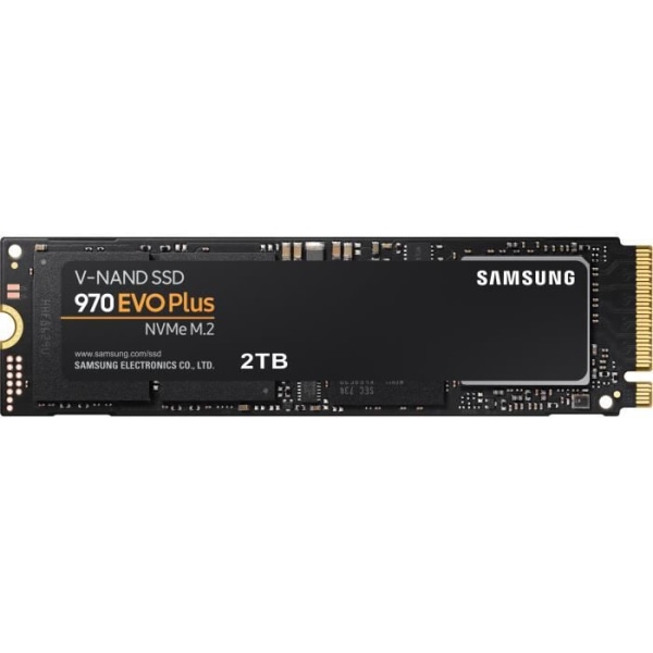 SAMSUNG - Intern SSD - 970 EVO PLUS - 2TB - M.2 (MZ-V7S2T0BW)