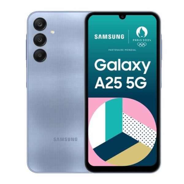 SAMSUNG Galaxy A25 5G 256GB Blå