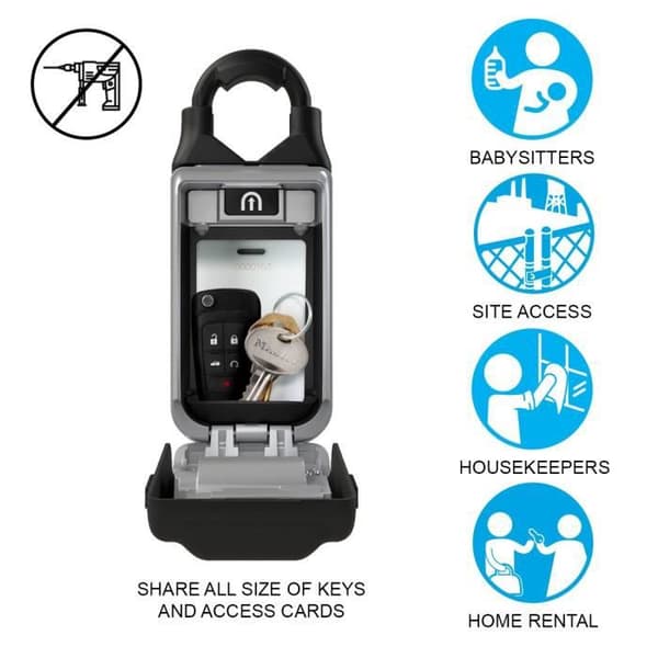 Master Lock 5420EURD Infällbar nyckelbox