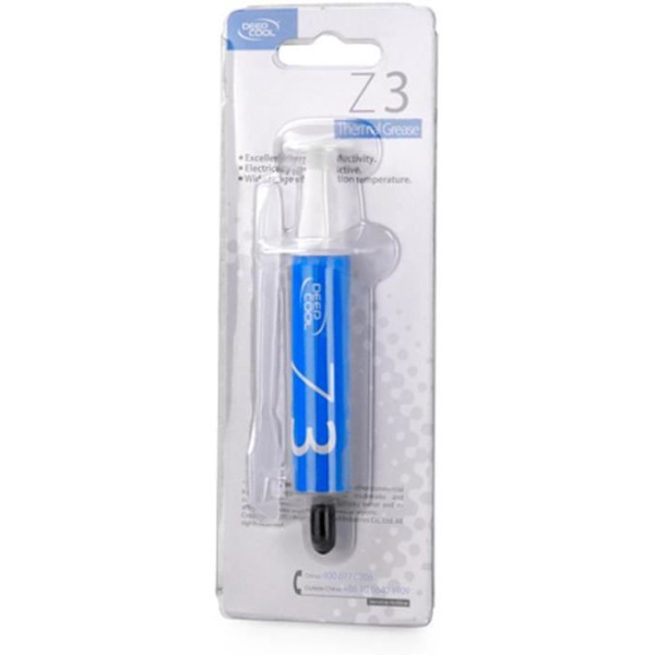 DEEPCOOL Termisk pasta Termisk pasta Z3 - Termisk pasta - Högeffektiv ledningsförmåga (1,134 W / mK) - 1,5 g
