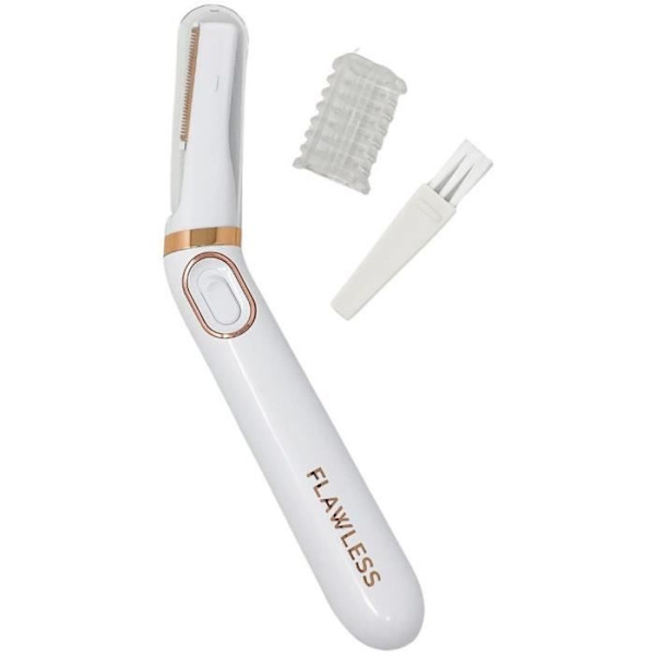 Elektrisk trimmer för kvinnor - FLAWLESS FINISH - Flawless Bikini - Special baddräkt - Snabb och smärtfri - Integrerad LED
