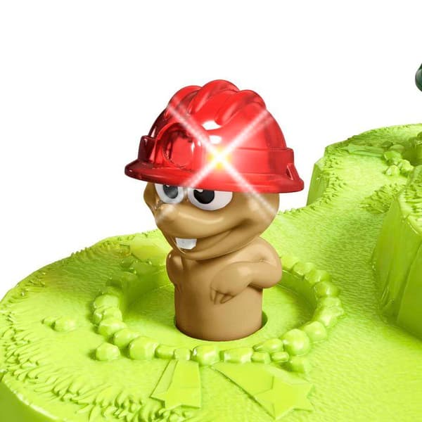 Mole Hunt Arkadspel - MATTEL GAMES - Med klubbor, ljus och ljud