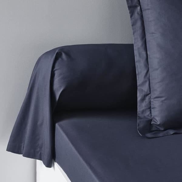Bolsterfodral - IDAG - Essential - 45 x 185 cm - 100 % bomull - Marinblå