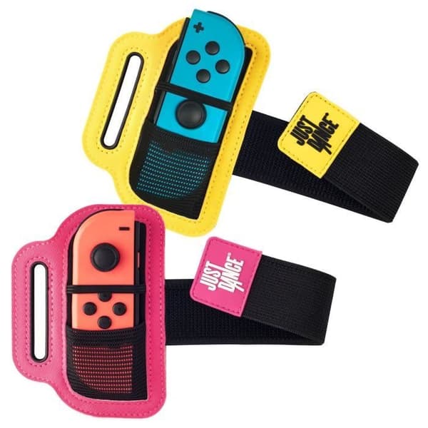 Just Dance-tillbehör - SUBSONIC - Dansremmar - 2-pack armband - För Joy-Con - Justerbara