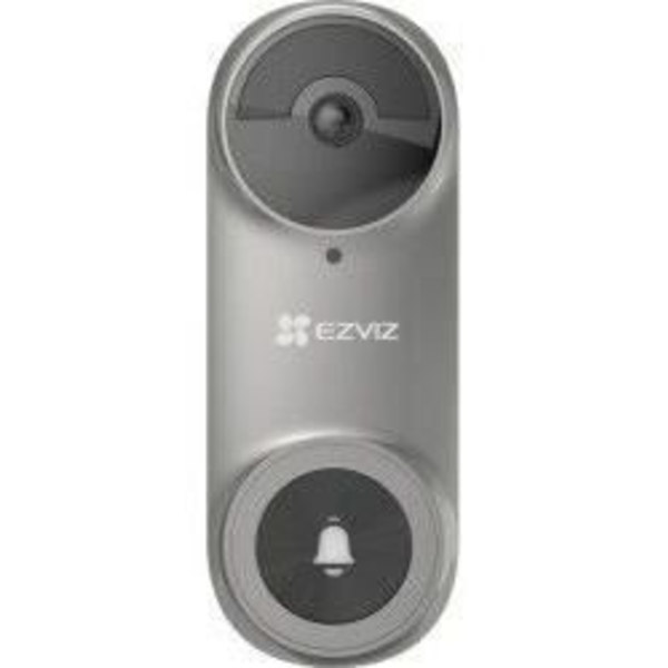 EZVIZ DB2 5PM PRO 3K Ansluten Videodörrklocka - Batteridriven - Grå