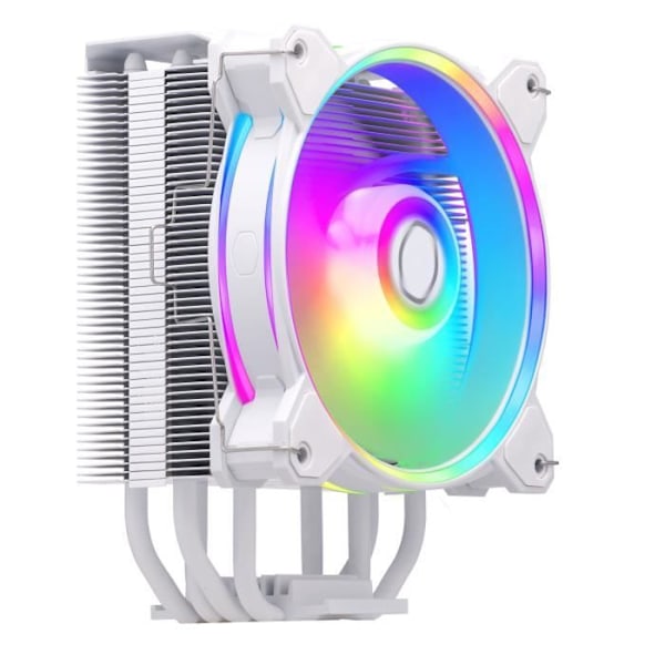 COOLER MASTER - Hyper 212 Halo White ARGB - Cooler - TDP 180w - 120 mm Vit