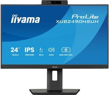 PC-skärm - IIYAMA - 23,8" - Full HD - 100Hz - IPS-panel - 4ms - Justerbart stativ + vridfunktion - ProLite XUB2790QSUH-B2