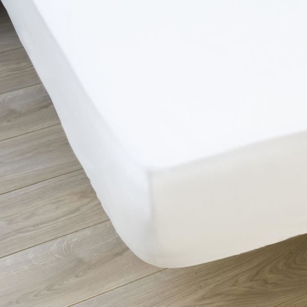Vattentät madrassskydd - 90x190 cm - Bomull/polyester - Anti -vägglöss