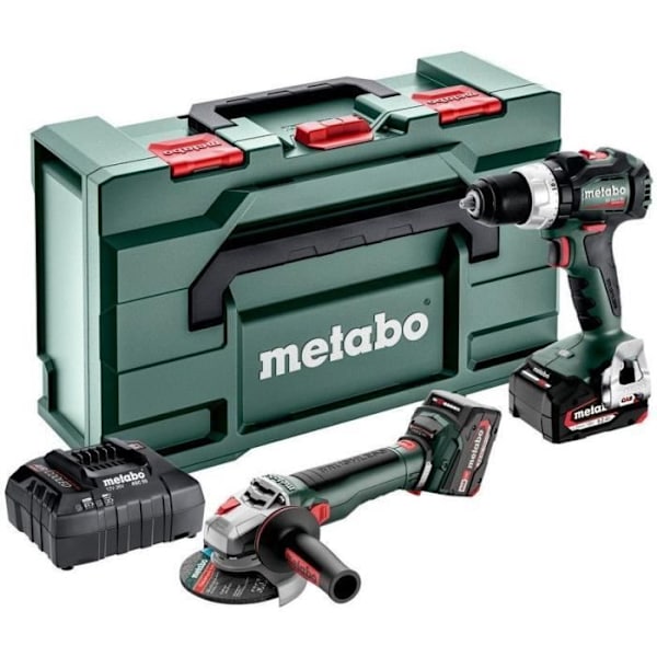 Sladdlösa maskiner Set - METABO - Combo Set 2.9.4 18 V - MetaBOX 165 L