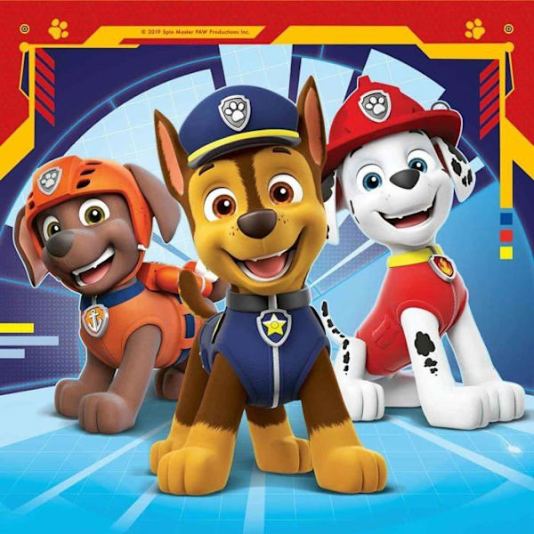Pussel i 3x49 bitar - Redo att rädda / Paw Patrol