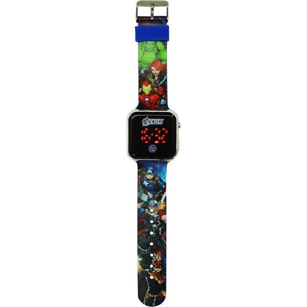 LED-klocka - BARNLICENSERING - Avengers - Ålder 4+