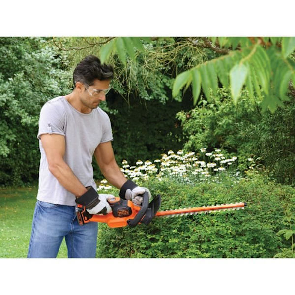 Black+Decker Wireless Hedge Litium 18V PowerComand 2 Ah 50 cm GTC18502PC-QW