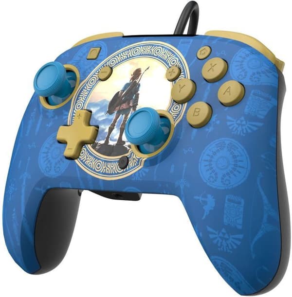 Gamepad - Nintendo - Zelda - Trådbunden - Begränsad upplaga - Blå