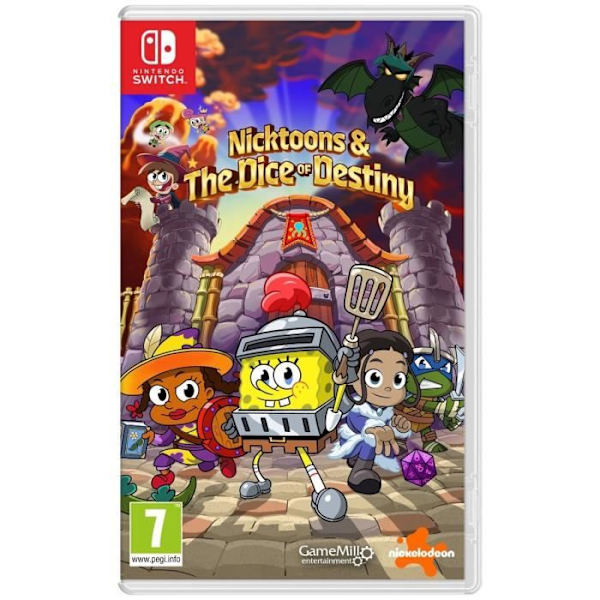 NickToons och ödets tärningar - Nintendo Switch-spel