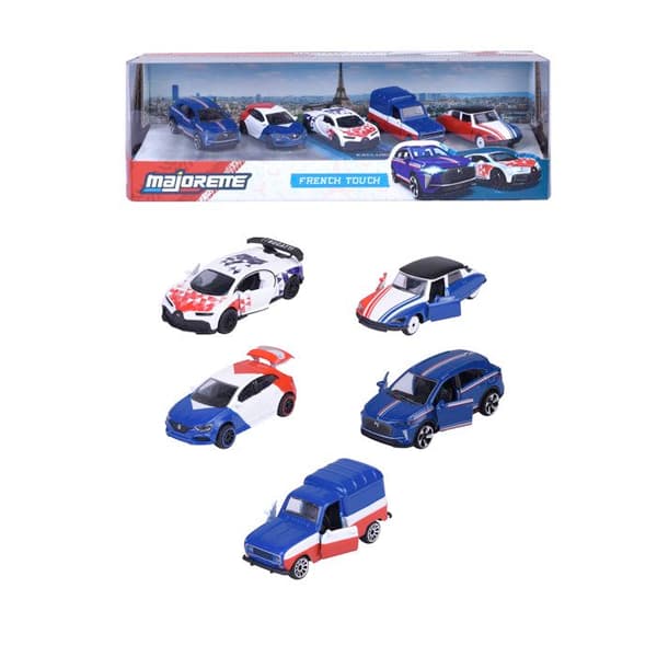MAJORETTE - BMW 5-delat presentpaket - Från 3 år