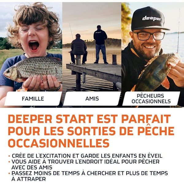 DEEPER Start ansluten bärbar ekolod