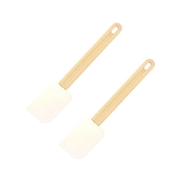 Set med 2 bak- och matlagningsspadar - FACKELMANN - Hartshandtag - 32 cm