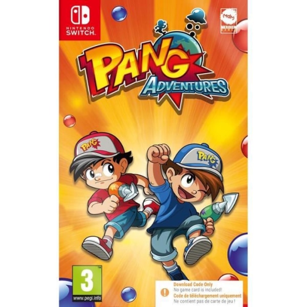 Pang Adventure - Nintendo Switch Game (kod i rutan)